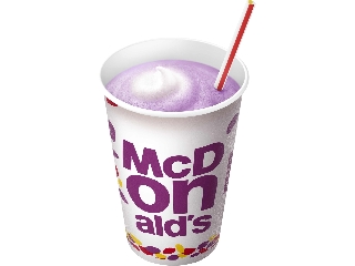 麦当劳的秋季Mac Shake紫薯