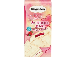 Hagen-Dazs脆皮沙红色水果味道爱Mascarpone&Berry Box 60ml