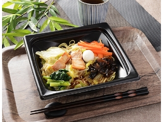 Lawson:Ankake Yakisoba,价值半天的蔬菜