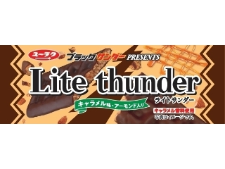 Yuraku糖果Black Thunder PRESENTS Light Thunder焦糖味包1张