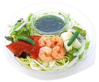 新発売のコンビニ麺:セブン-イレブン「海老とバジルの冷製ジェノベーゼパスタ」ほか