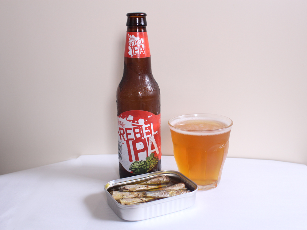 宅飲みノススメVol.5「サミエルアダムス リーベル IPAと缶つまプレミアム 日本近海どり オイルサーディン 」