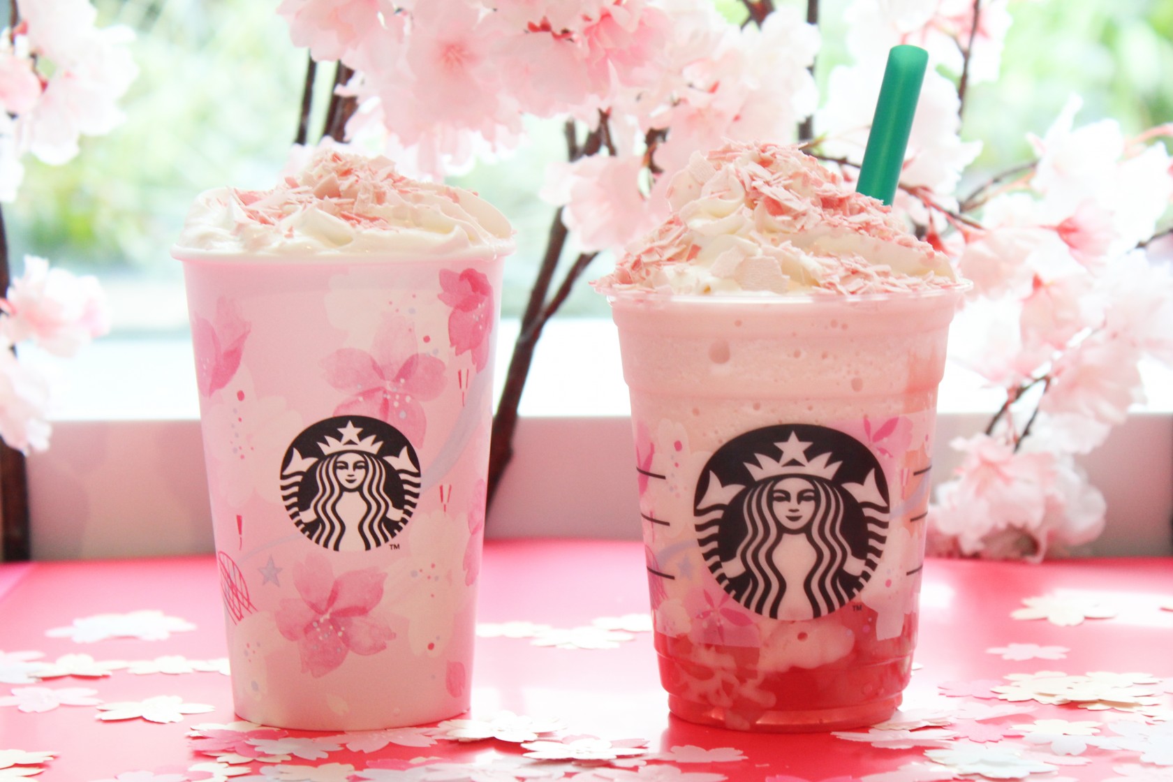 スターバックス　ロースタリー　2019 桜 Starbucks スターバックス リザーブ® ロースタリー 東京のSAKURAモチーフや