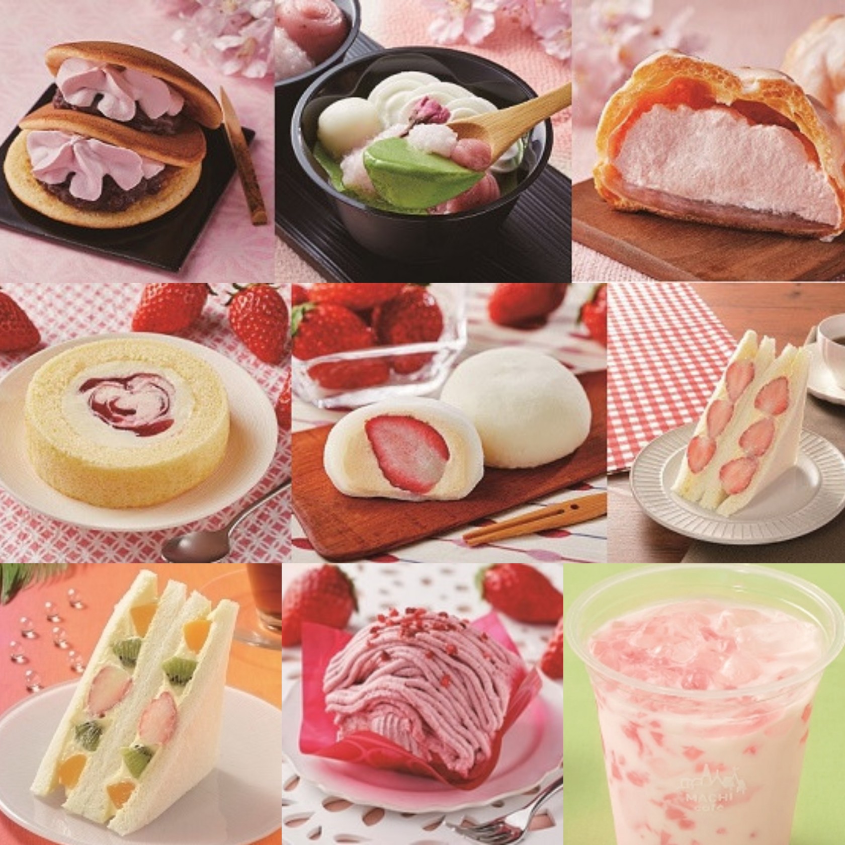 ローソン「Uchi Cafe×八天堂 かすたーど苺ロールケーキ」赤いソースが可愛い♪