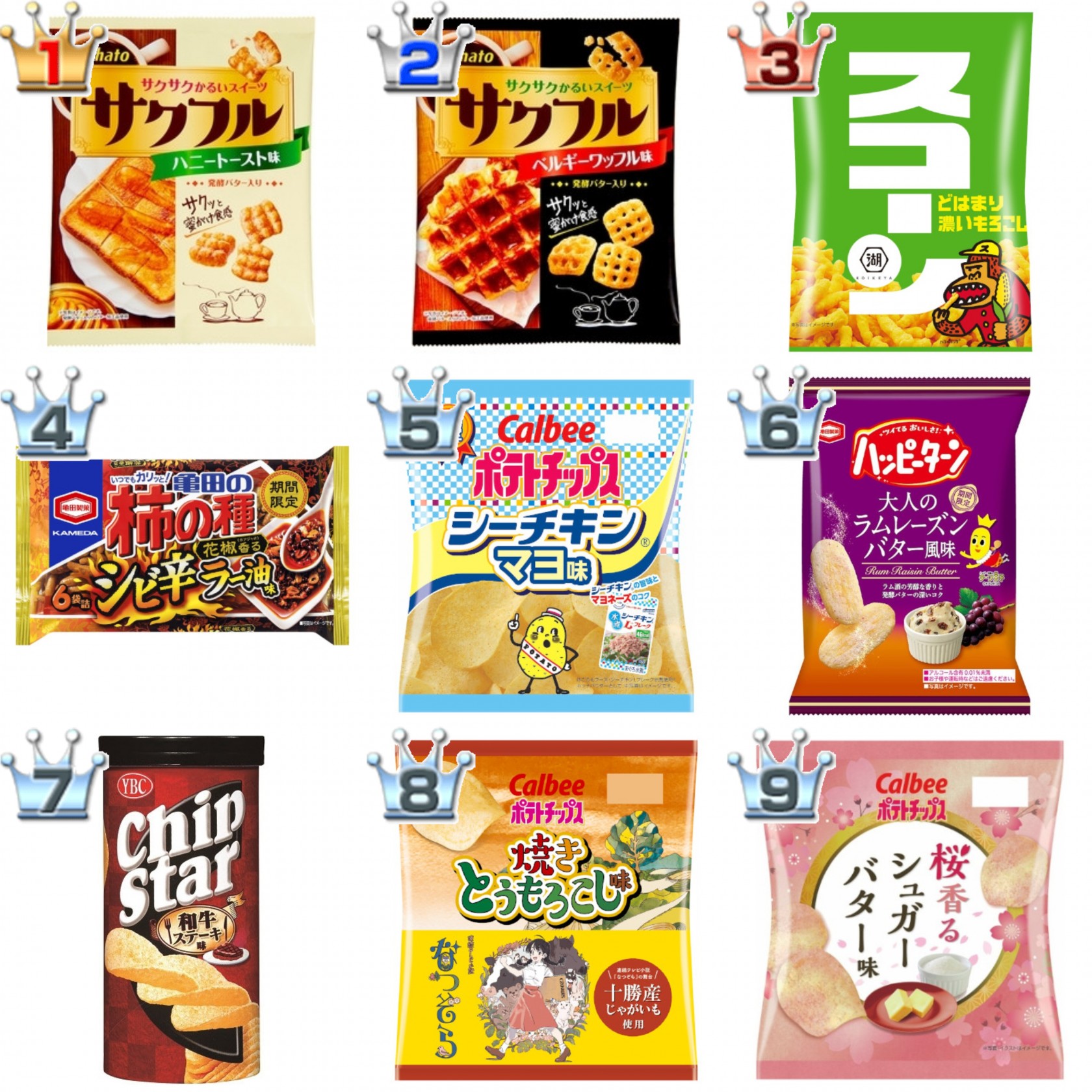 スナック菓子おすすめランキングBEST20！ | もぐナビニュース【もぐナビ】