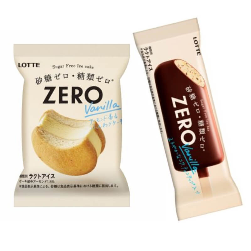 ロッテ「ZERO」シリーズから新作のチョコアイスバーとアイスケーキが登場!