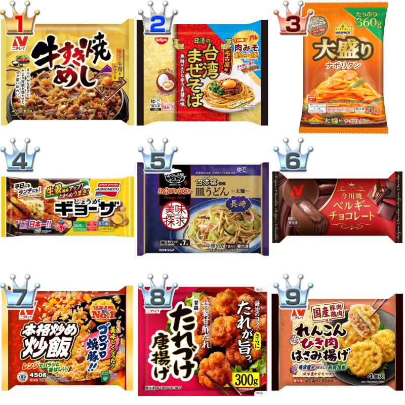 冷凍食品おすすめ人気BEST10!おこもり食にもぴったり♪