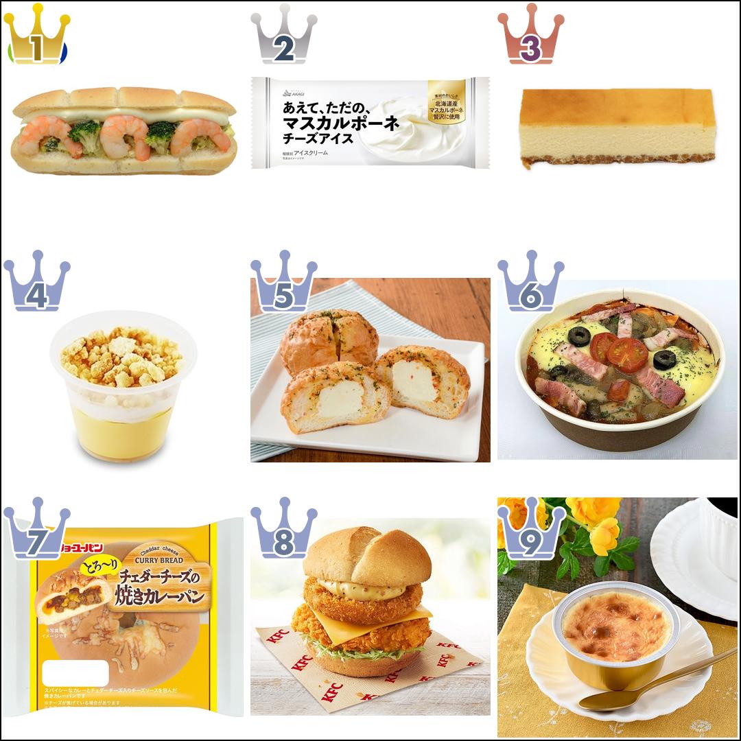 【2022年4月】「#チーズ」月間ランキングTOP10!