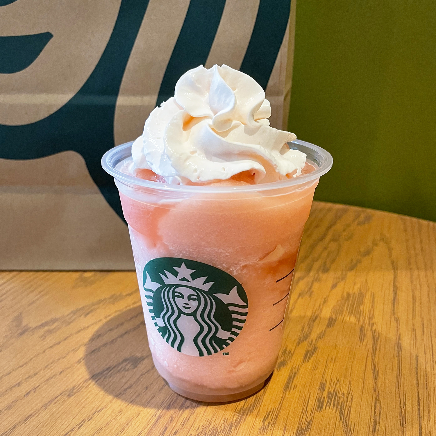 高品質 スターローズクォーツ桃ハート♡♡ダブルスターNo.2565 スタバ新作】夏の定番！桃づくしな圧倒的果実感が味わえる『桃MORE