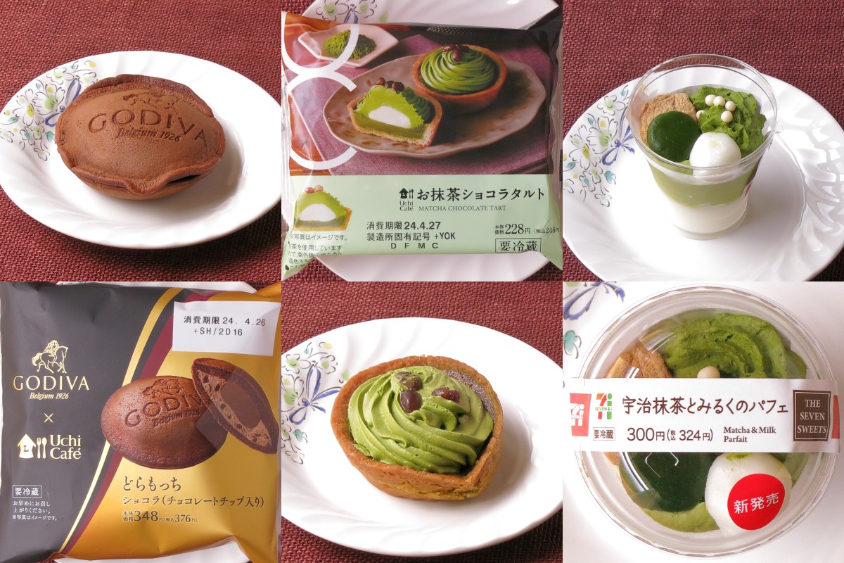 セブン・ローソンに抹茶が香る。新茶の季節がやってきた!:今週のコンビニスイーツランキング