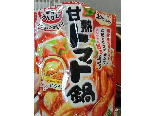 「カゴメ 甘熟トマト鍋スープ 袋750g」のクチコミ画像 by あいあんさん