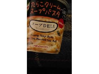「クノール スープDELI たらこクリームスープパスタ 豆乳仕立て カップ44.7g」のクチコミ画像 by nikoniko3さん