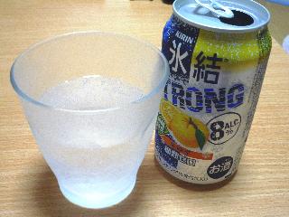 「KIRIN 氷結 ストロング 冬ゆず 缶350ml」のクチコミ画像 by chihorinさん