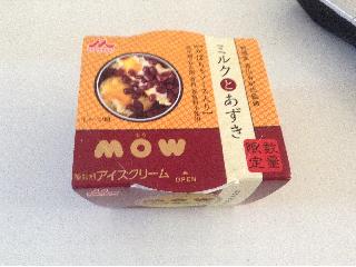「森永 MOW ミルクとあずき カップ110ml」のクチコミ画像 by レビュアーさん