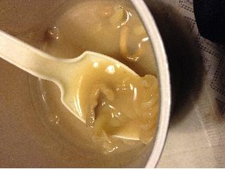 「クノール スープDELI ポルチーニ香るきのこのクリームスープパスタ カップ37.8g」のクチコミ画像 by いもぞんさん