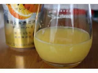 「KIRIN 本搾りチューハイ オレンジ 缶350ml」のクチコミ画像 by すのたんさん