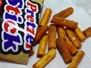 「SSB PretzelStick 韓国のヤンニョムチキン風味 袋60g」のクチコミ画像 by chihorinさん