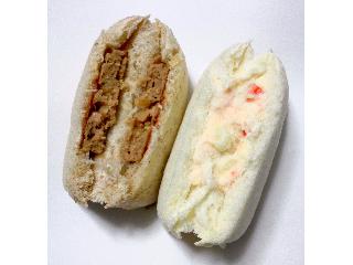 「ヤマザキ ランチパック ハンバーグとポテトサラダ 袋2個」のクチコミ画像 by つなさん