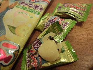 「HAYAKAWA ふなっしー 梨汁ブシャー キャンディ 袋80g」のクチコミ画像 by りすさん