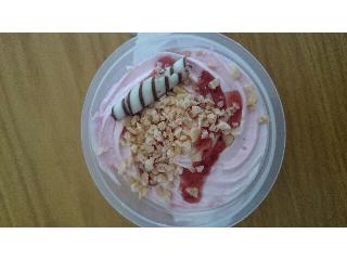 「カンパーニュ ちょこっといちごクリームプリン カップ1個」のクチコミ画像 by レビュアーさん