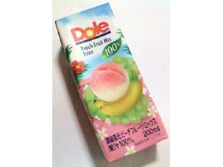 「Dole ピーチフルーツミックス100％ パック200ml」のクチコミ画像 by つなさん