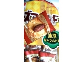 「三幸製菓 チーズアーモンド 濃厚キャラメル味 袋15枚」のクチコミ画像 by papipoさん