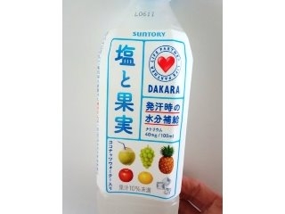 「サントリー DAKARA 塩と果実 ペット500ml」のクチコミ画像 by レビュアーさん