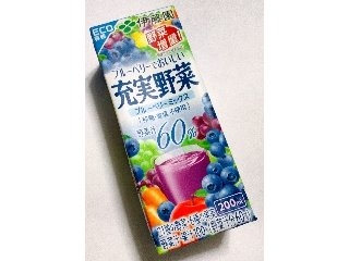 「伊藤園 充実野菜 ブルーベリーミックス ECO容器 パック200ml」のクチコミ画像 by つなさん