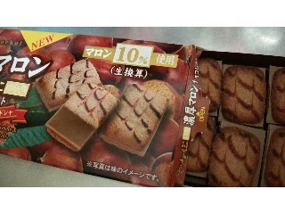 「ブルボン ブランチュールミニDX 濃厚マロン チョコレート 箱12個」のクチコミ画像 by taaさん