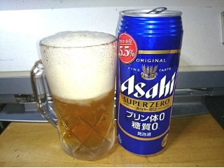 「アサヒ スーパーゼロ 缶500ml」のクチコミ画像 by Kutz-Changさん