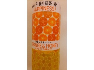 「KIRIN 午後の紅茶 HAPPINESS！ オレンジ＆ハニー ペット500ml」のクチコミ画像 by ﾙｰｷｰｽﾞさん