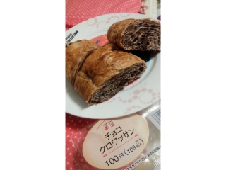 「サークルKサンクス おいしいパン生活 チョコクロワッサン 袋1個」のクチコミ画像 by ぷりんタルトさん