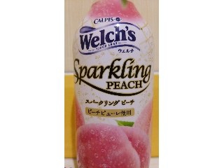 「カルピス Welch’s スパークリングピーチ ペット450ml」のクチコミ画像 by ﾙｰｷｰｽﾞさん