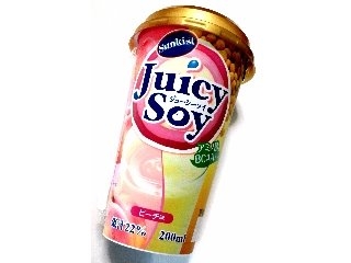 「サンキスト Juicy Soy ピーチ カップ200ml」のクチコミ画像 by つなさん