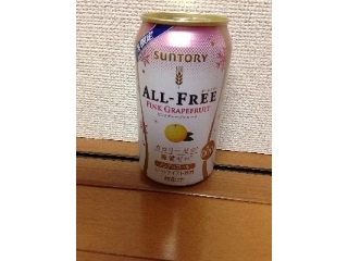 「サントリー オールフリー ピンクグレープフルーツ 缶350ml」のクチコミ画像 by もえちさん