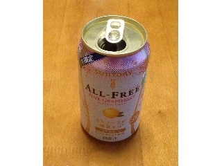 「サントリー オールフリー ピンクグレープフルーツ 缶350ml」のクチコミ画像 by エリリさん