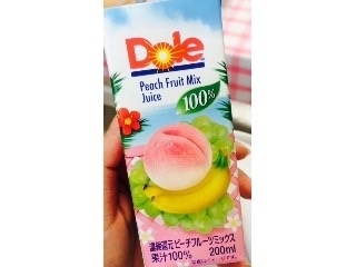 「Dole ピーチフルーツミックス100％ パック200ml」のクチコミ画像 by づんづんさん