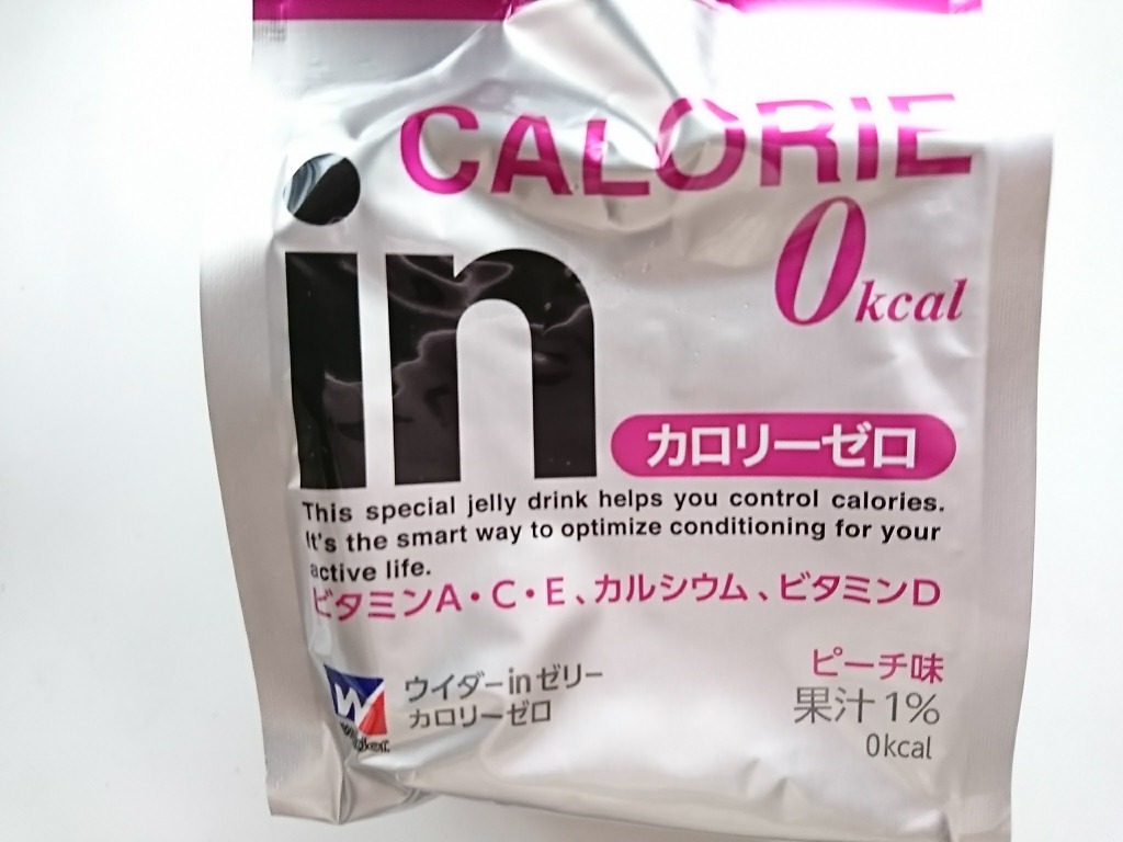「ウイダー ウイダーinゼリー カロリーゼロ ピーチ味」の商品情報