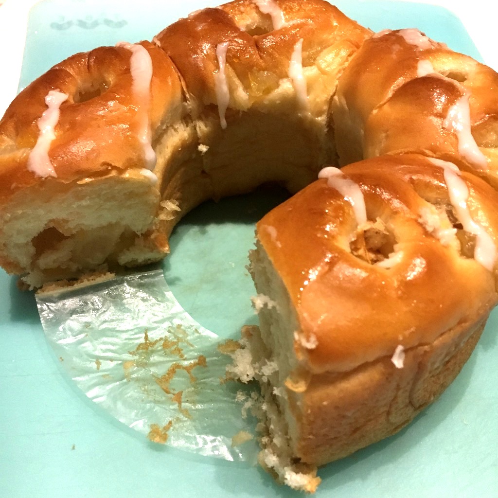 アップルフリッターパンのレシピ