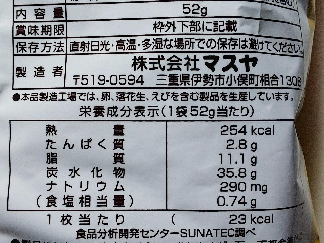 中評価 マスヤ おにぎりせんべい かぼちゃクリームスープ味のクチコミ一覧 もぐナビ