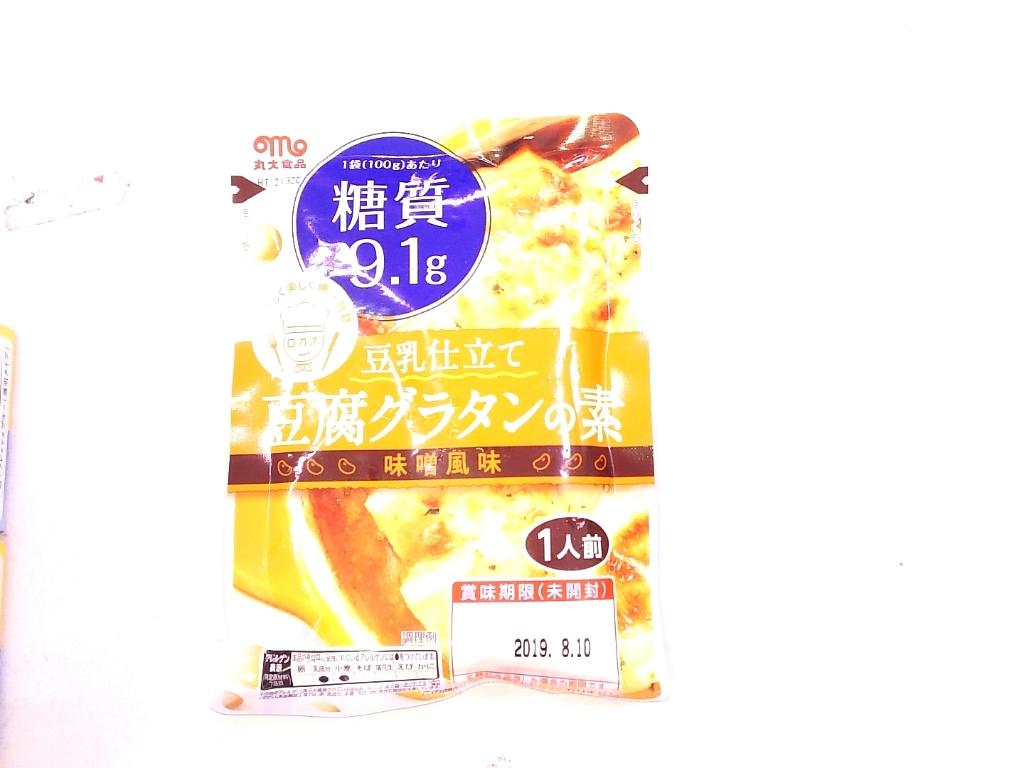 「丸大食品 豆乳仕立て豆腐グラタンの素 味噌風味」の商品情報