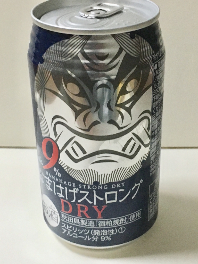 【中評価】秋田県醗酵工業 なまはげストロング DRYの感想・クチコミ・商品情報【もぐナビ】