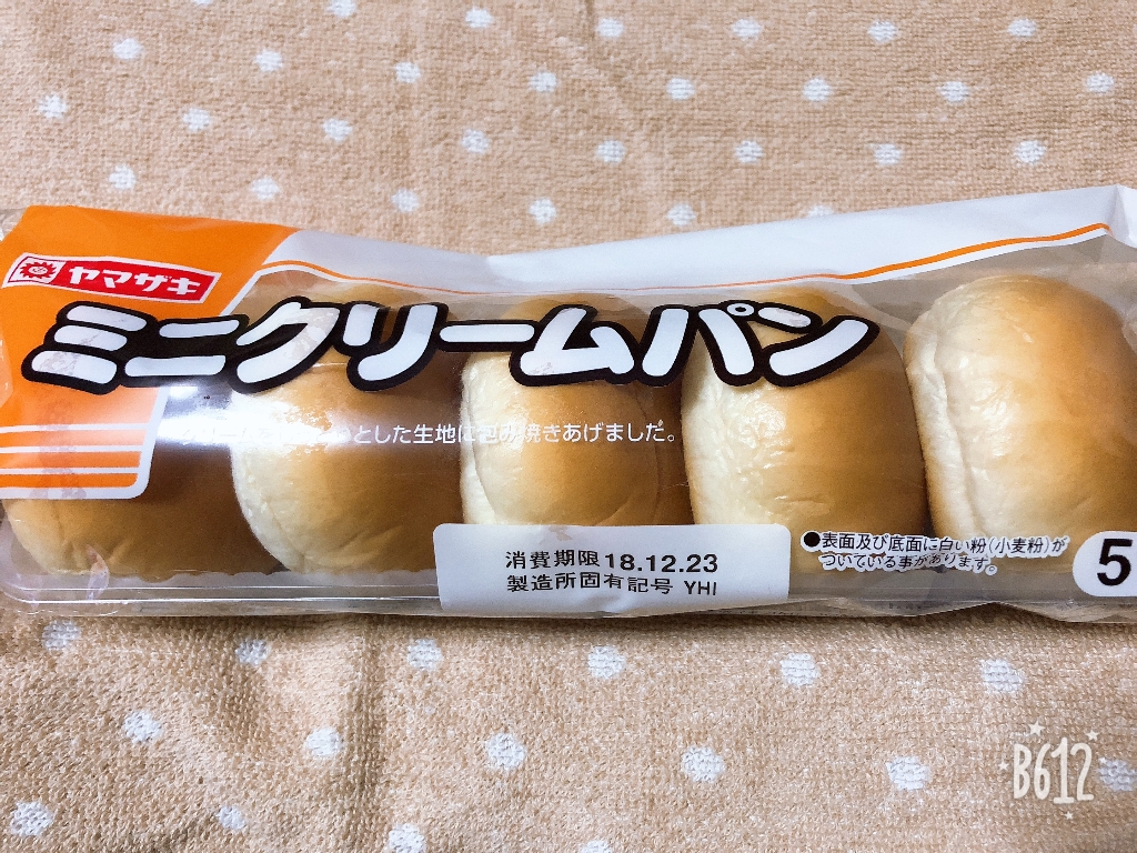 「ミニクリームパン」の商品情報