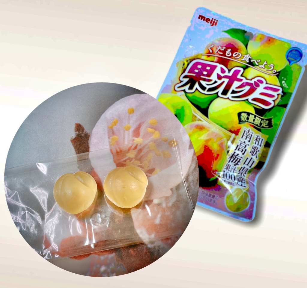「明治 果汁グミ 和歌山県産南高梅」の商品情報