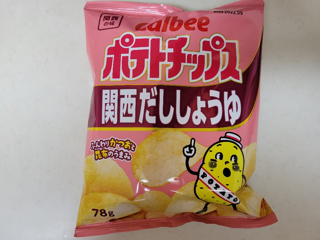 「ポテトチップス 関西だししょうゆ」の商品情報
