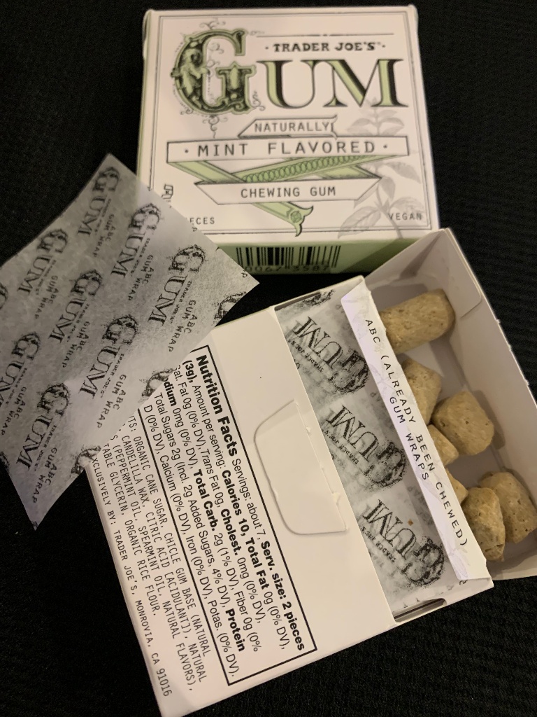【中評価】TRADER JOE’S GUM MINT FLAVOREDの感想・クチコミ・商品情報【もぐナビ】