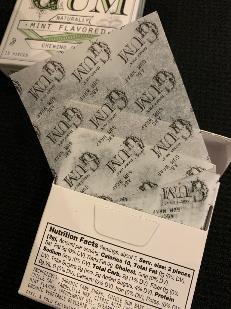 【中評価】TRADER JOE’S GUM MINT FLAVOREDのクチコミ一覧（1～1件）【もぐナビ】