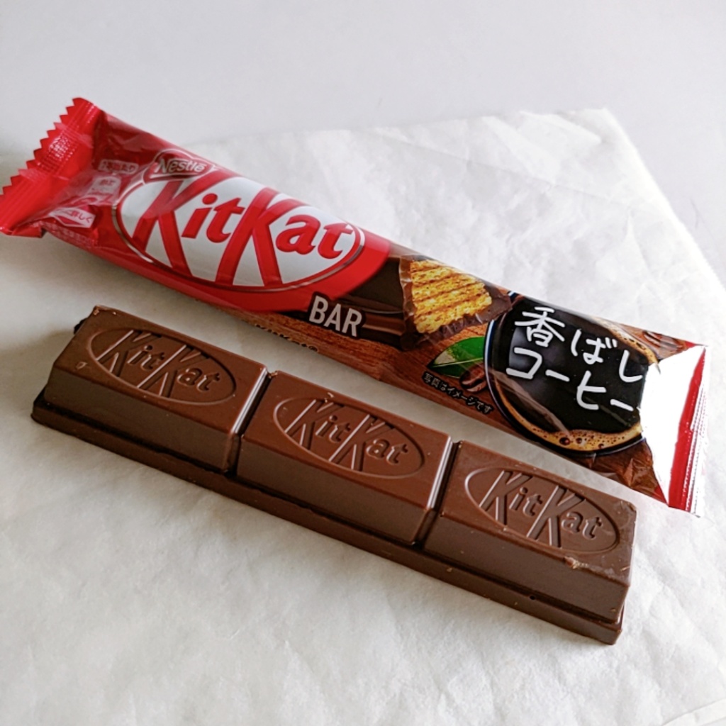 【高評価】「キットカットバー ネスレ キットカット キットカットバー 香ばしアーモンド＆コーヒー」のクチコミ・評価 ミヌゥさん
