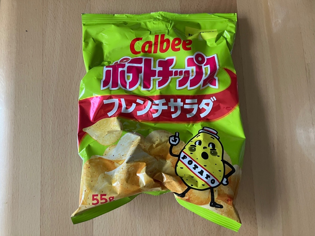 中評価】「ポテトチップス フレンチサラダ 袋55g - カルビー ポテト