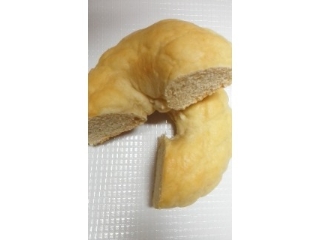 「サークルKサンクス おいしいパン生活 ベーグルメロンパン 袋1個」のクチコミ画像 by レビュアーさん